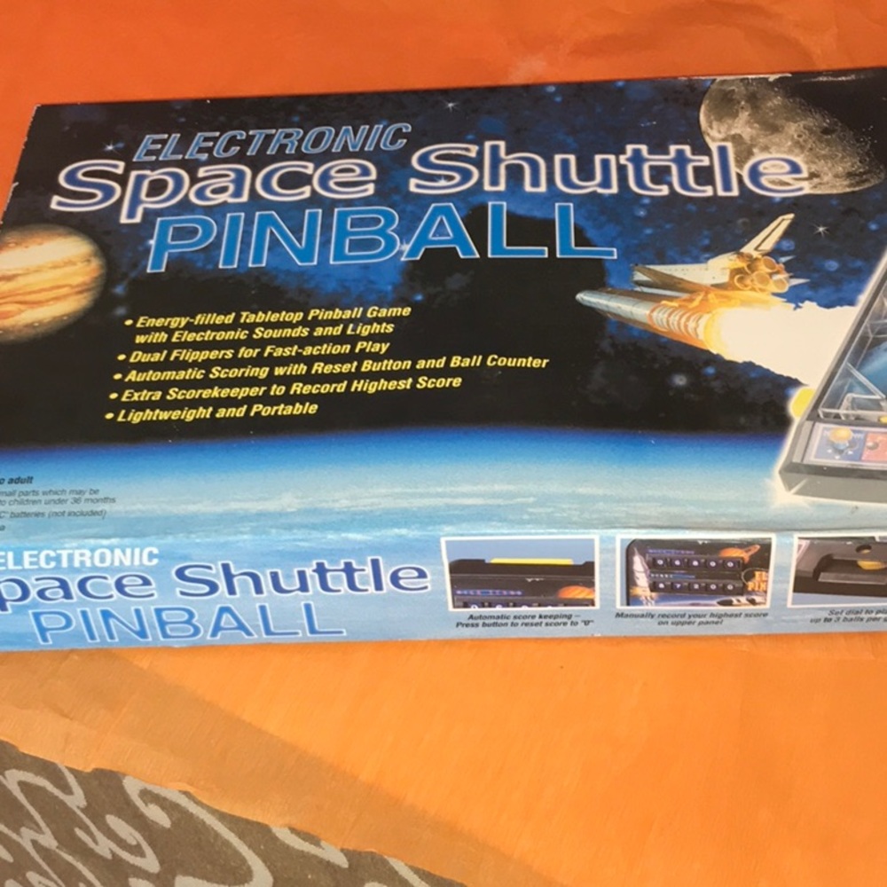 Space shuttle pinball